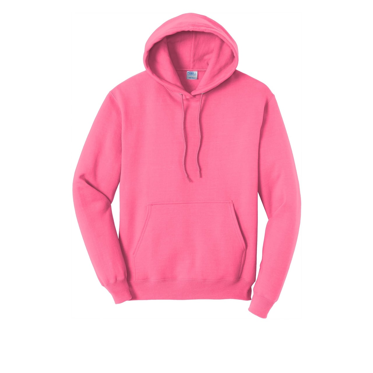 Port & Company® Neon Core Fleece Pullover Hooded Sweatshirt